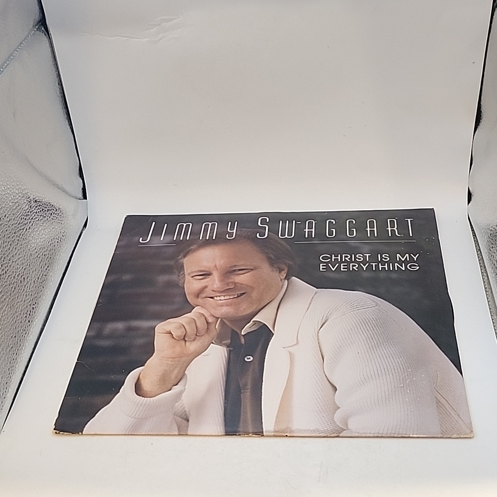 Vintage 1988 Jimmy Swaggart "Christ is my Everything" LP Vinyl Record